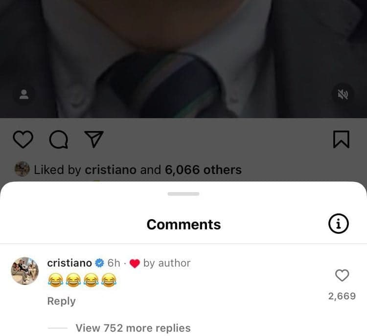 Ronaldo wyśmiał post podważający osiągnięcia Leo Messiego