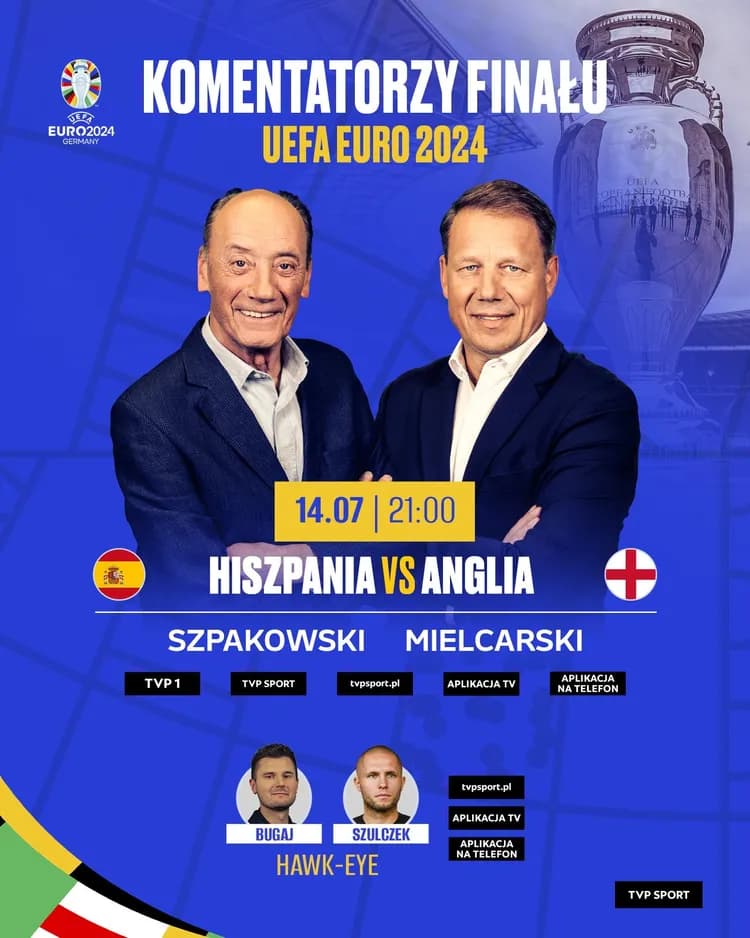 Oni skomentują finał Euro!