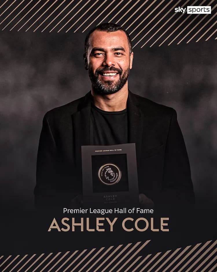 Ashley Cole został dołączony do Galerii Sław Premier League