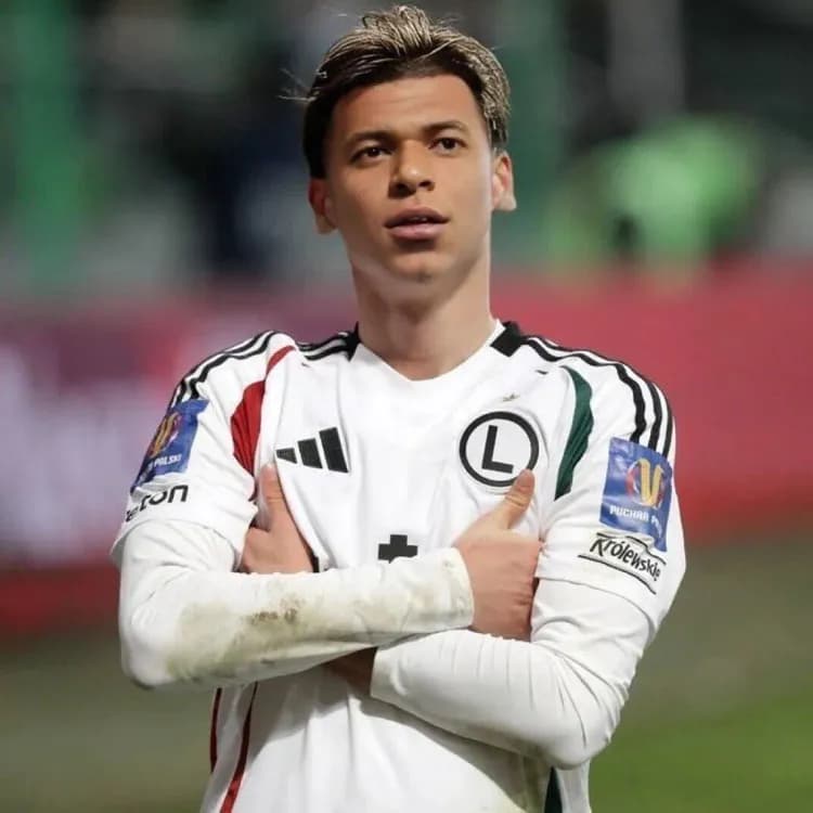 Kylian Mbappe po roku w Legii