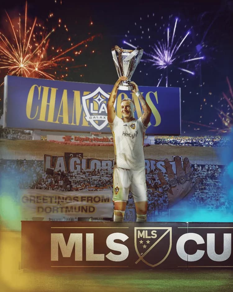 Marco Reus z pierwszym tytułem mistrza kraju! LA Galaxy wygrało MLS Cup!