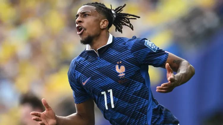 Michael Olise imponuje skutecznością w starciu z Belgią