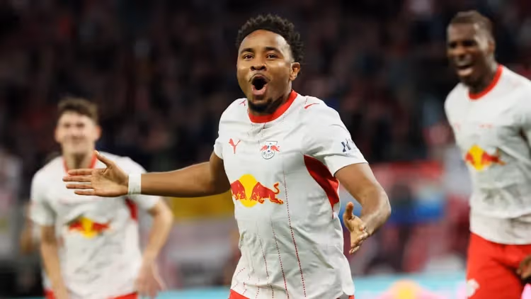 Hat-trick Nkunku przynosi wielkie zwycięstwo RB Lipsk