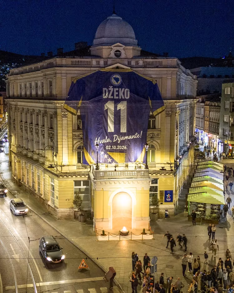 Tak Bośnia żegna swoją legendę na ulicach!