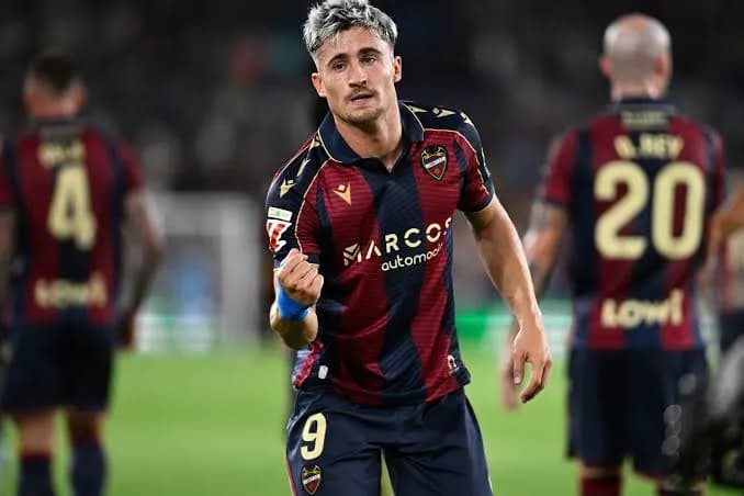 Iván Romero z Levante imponuje strzelecką formą