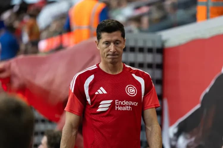 Lewandowski popełnik kluczowy błąd, drużyna straciła bramkę